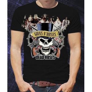 Мужская футболка "Guns N`Roses. Dead Roses"